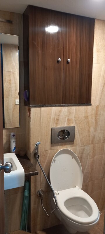 Bathroom in 1 BHK Apartment at Lodha Amara, Kolshet Road – for Sale