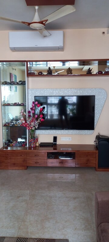 Living Room in 1 BHK Apartment at Lodha Amara, Kolshet Road – for Sale