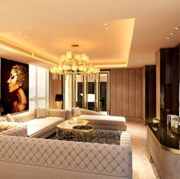 Bedroom in 5 BHK Penthouse at M3M Golf Estate, Sector 65 – for Sale