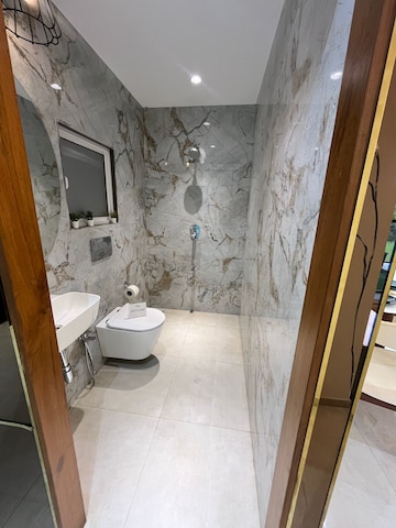 Bathroom in 1 BHK Apartment at Shiv Seasons, Naigaon East – for Sale