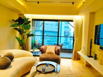 Living Room in 3 BHK Apartment at New Town Action Area 1 – for Sale