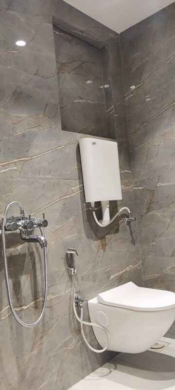 Bathroom in 1 BHK Apartment at Sunshine Tower Vasai West, Vasai West – for Sale