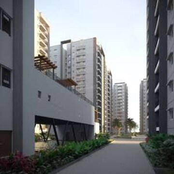 2.5 BHK Apartment – Exterior View View at EIPL Corner Stone, Gandipet - for Sale