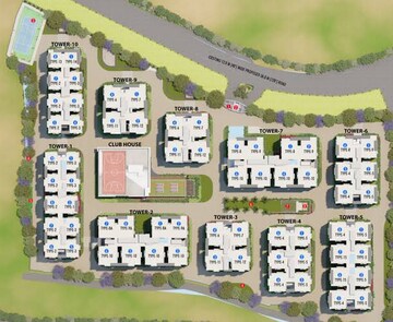 Master Plan in 2.5 BHK Apartment at EIPL Corner Stone, Gandipet – for Sale