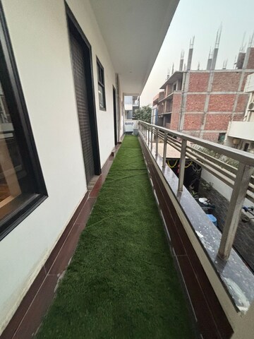 Balcony in 4 BHK Builder Floor at Ansal Sushant Residency, Sushant Lok Iii – for Sale