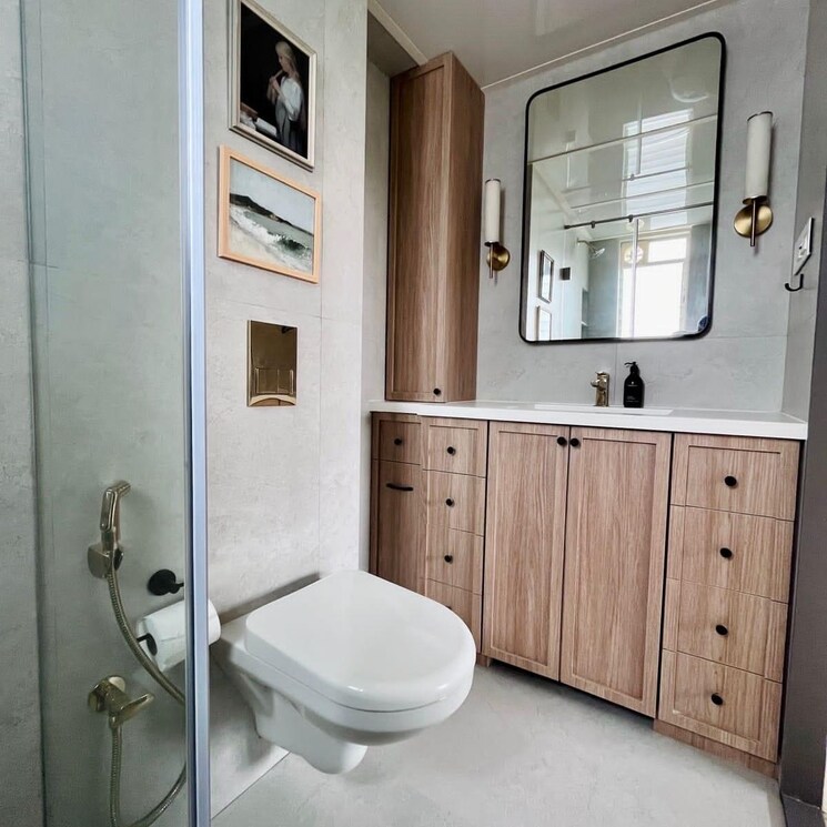 Bathroom, narang-dadar-garden 2 Bedroom 640 Sq.Ft. Apartment In Kohinoor Mill Mumbai 7839012