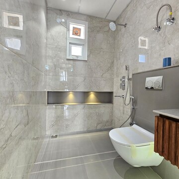 Bathroom in 3 BHK Apartment at Harmony Imperial Apartments, Kishanpura – for Sale