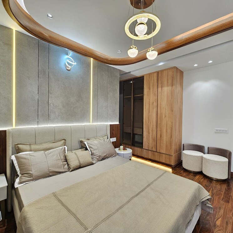 Bedroom, harmony-imperial-apartments 3 Bedroom 1800 Sq.Ft. Apartment In Kishanpura Zirakpur 7839081