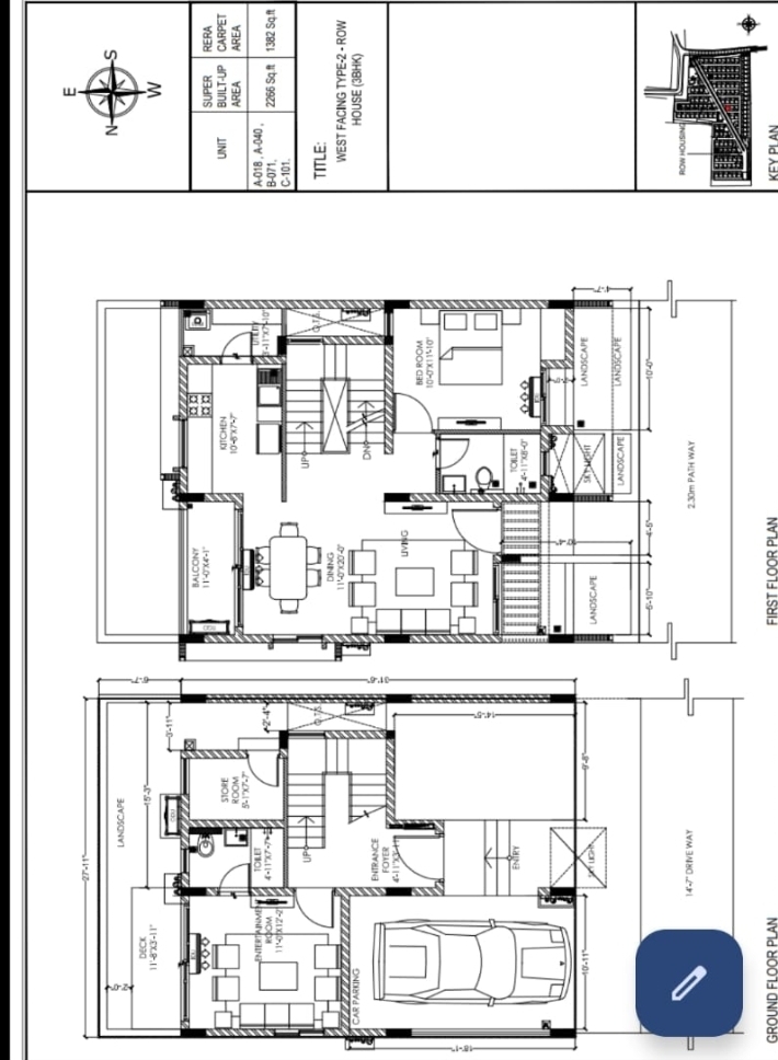 3 BHK + Pooja Room Villa For Sale in Radiance Gardenia