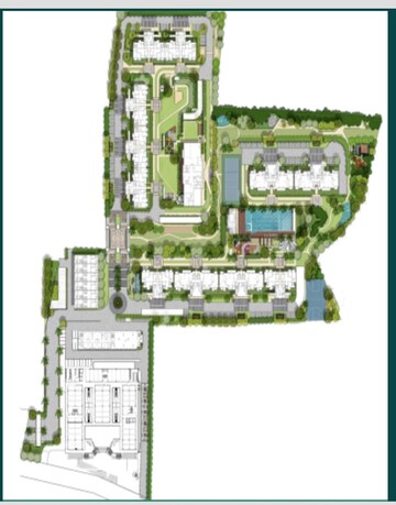 Master Plan in 4 BHK Apartment at ATS Homekraft Sanctuary, Sector 105 – for Sale