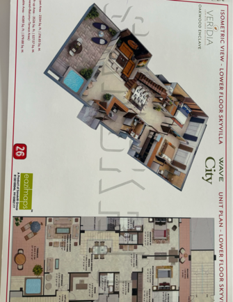 5 BHK Builder Floor For Resale in Uchdpl Veridia Oakwood Enclave Wave City Ghaziabad  7839303