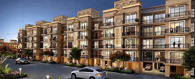 Exterior View, signature-global-daxin-vistas 3.5 Bedroom 1855 Sq.Ft. Builder Floor In Bhondsi Gurgaon 7839338