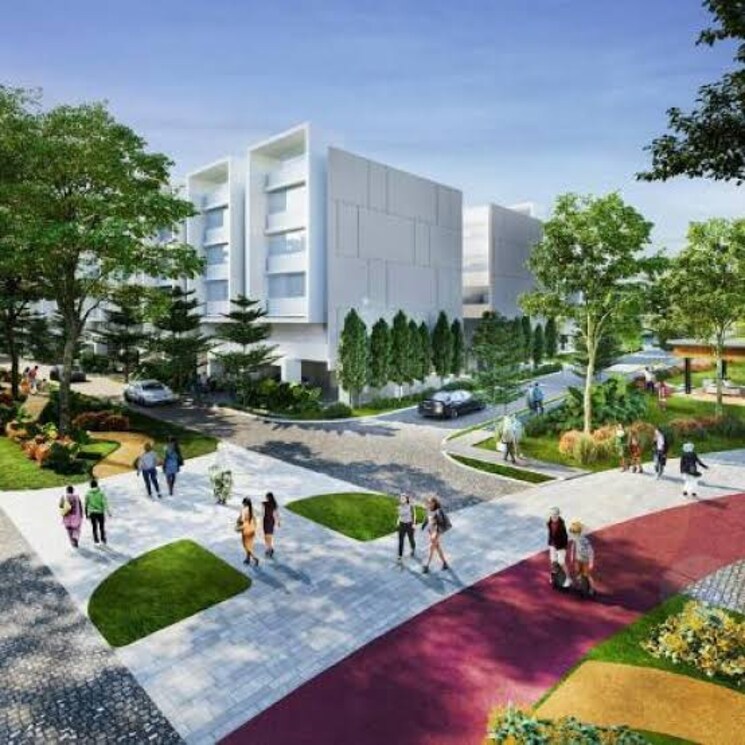 Exterior View, signature-global-daxin-vistas 3.5 Bedroom 1595 Sq.Ft. Builder Floor In Bhondsi Gurgaon 7839353