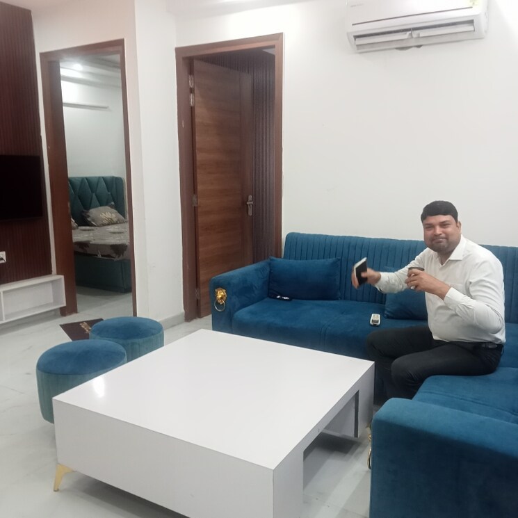 Bedroom, chattarpur 3 Bedroom 1100 Sq.Ft. Builder Floor In Chattarpur Delhi 7839555