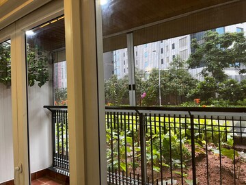 Balcony in 4 BHK Apartment at Prestige High Fields, Gachibowli – for Sale
