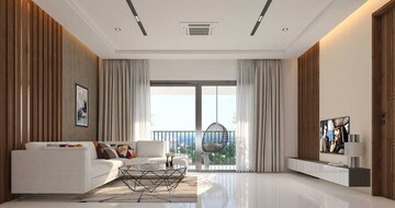 Living Room in 4 BHK Apartment at DSR The Classe, Narsingi – for Sale