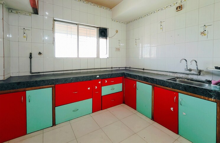 Kitchen, tyagi-durvankur 2 Bedroom 750 Sq.Ft. Apartment In Kharadi Pune 7839769