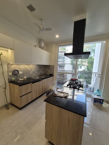 Kitchen in 3 BHK Builder Floor at Kailash Colony – for Rent