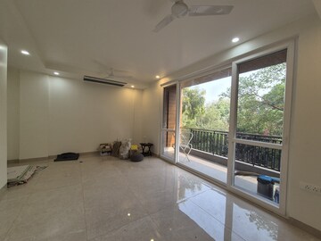 Balcony in 3 BHK Builder Floor at Kailash Colony – for Rent