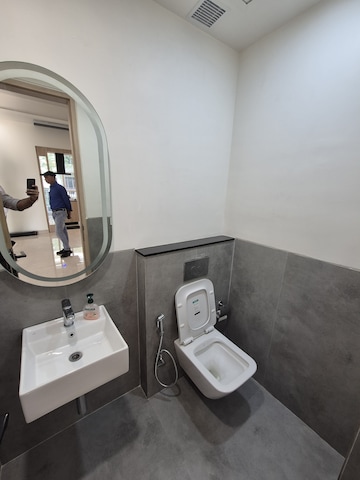 Bathroom in 3 BHK Builder Floor at Kailash Colony – for Rent
