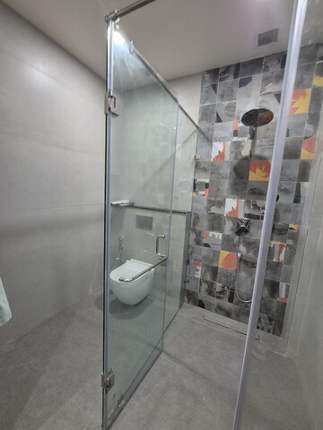 Bathroom in 3 BHK Builder Floor at Kailash Colony – for Rent