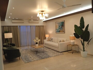Living Room in 6+ BHK Penthouse at Kalpataru Prive, Altamount Road – for Sale