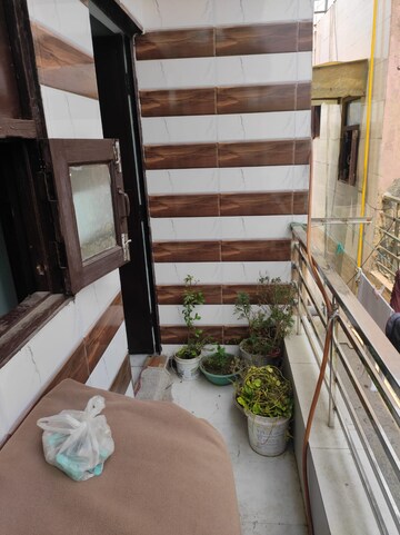 Balcony in 2 BHK Builder Floor at Rohini Sector 17 – for Sale