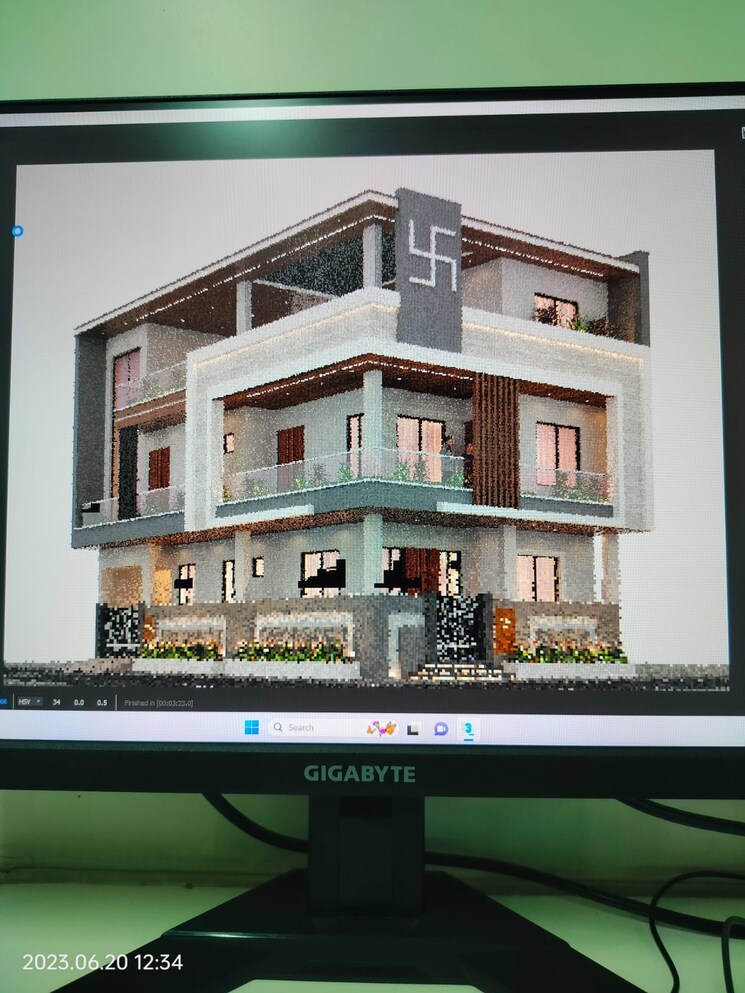 Exterior View, shubhashish-geeta 4 Bedroom 1800 Sq.Ft. Villa In Jaisinghpura Jaipur 7840335