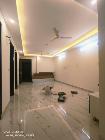 Bathroom in 4 BHK Builder Floor at Chattarpur – for Sale