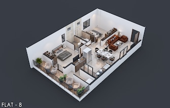 2 BHK Apartment For Resale in Canny Forest Edge Bachupally Hyderabad  7840501