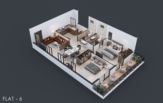 2 BHK Apartment For Resale in Canny Forest Edge Bachupally Hyderabad  7840501