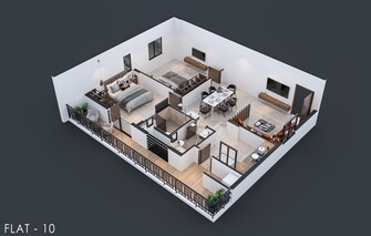 2 BHK Apartment For Resale in Canny Forest Edge Bachupally Hyderabad  7840501