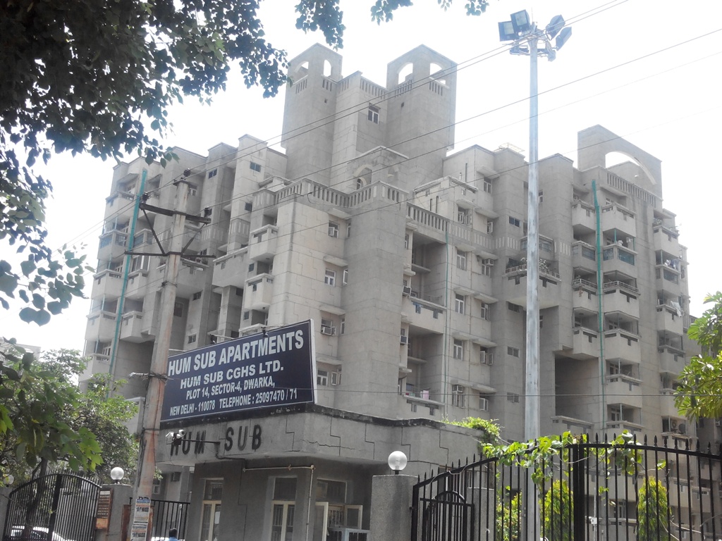 2.5 BHK + Study Room Apartment For Sale in Sector 4, Dwarka