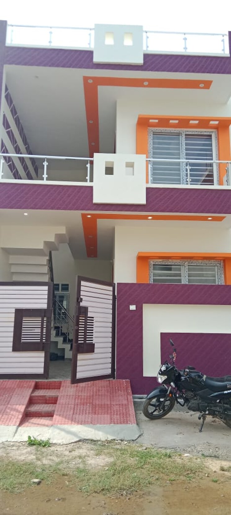 Exterior View, gomti nagar 3 Bedroom 1560 Sq.Ft. Independent House In Gomti Nagar Lucknow 7840747