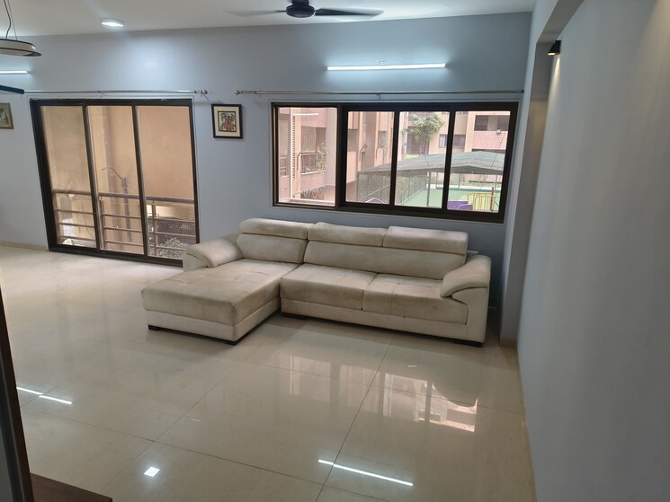 Living Room, south bopal 3 Bedroom 1800 Sq.Ft. Apartment In South Bopal Ahmedabad 7840771