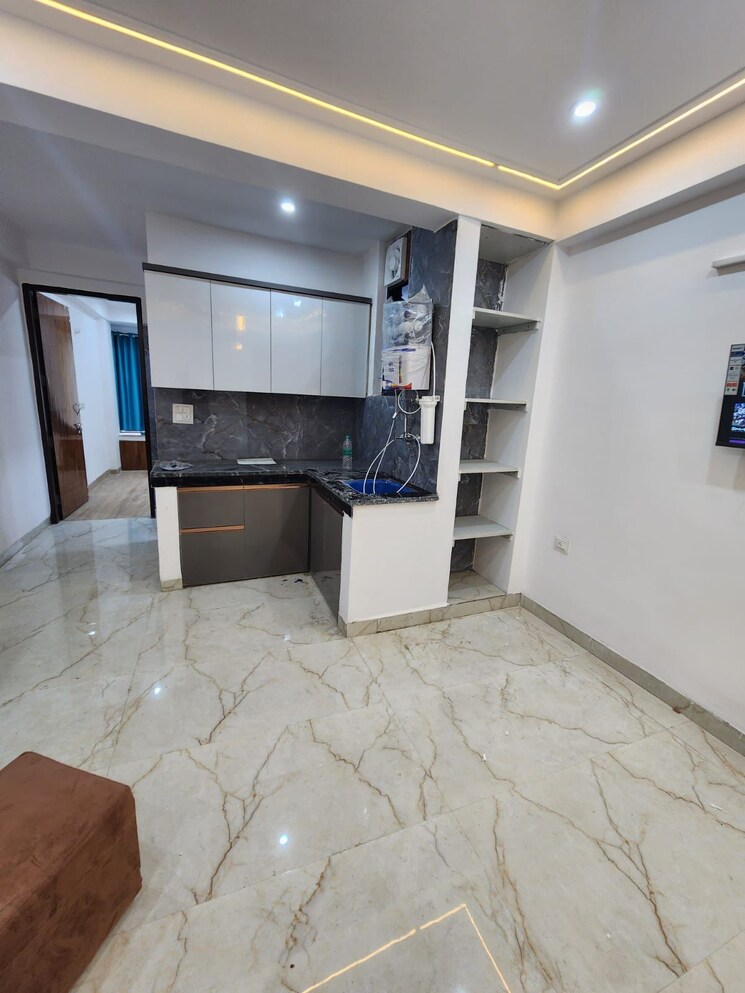 Kitchen, neb sarai 1 Bedroom 450 Sq.Ft. Builder Floor In Neb Sarai Delhi 7841091