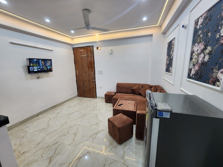 Living Room, neb sarai 1 Bedroom 450 Sq.Ft. Builder Floor In Neb Sarai Delhi 7841091