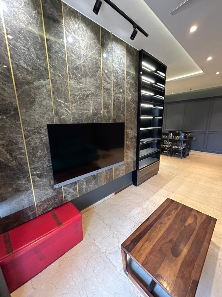 Living Room, lodha-sterling 3 Bedroom 1041 Sq.Ft. Apartment In Kolshet Road Thane 7841025