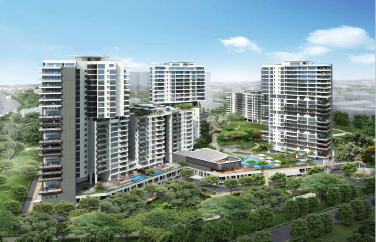 Exterior View, embassy-lake-terrace 4 Bedroom 4460 Sq.Ft. Apartment In Hebbal Bangalore 7841063