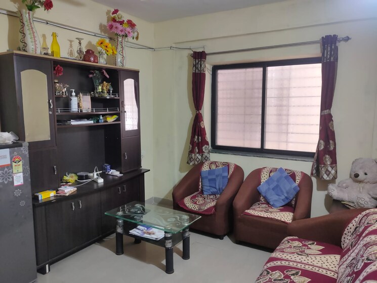 Living Room, sai-balaji 1 Bedroom 520 Sq.Ft. Apartment In Mundhwa Pune 7841122
