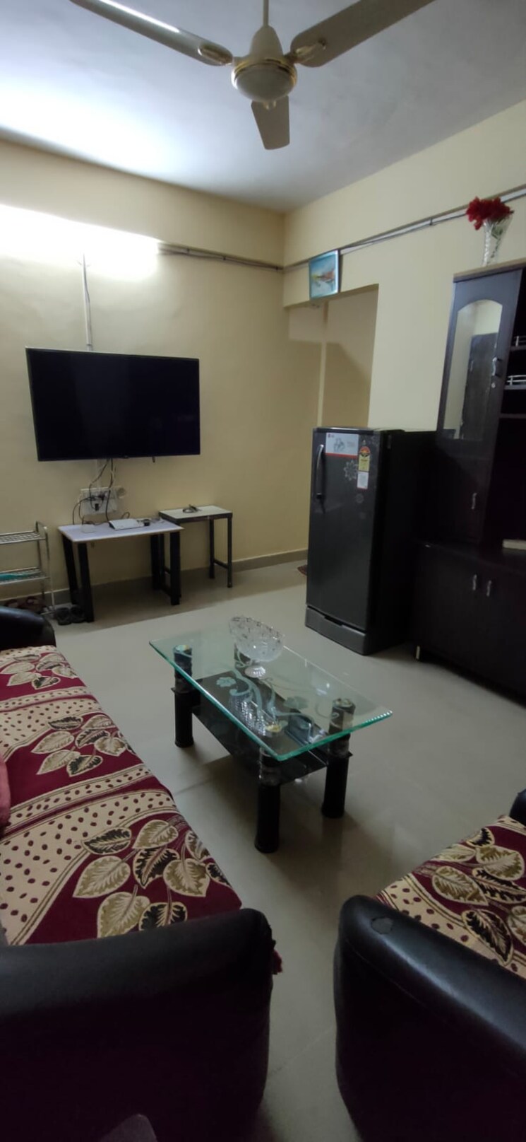 Living Room, sai-balaji 1 Bedroom 520 Sq.Ft. Apartment In Mundhwa Pune 7841122