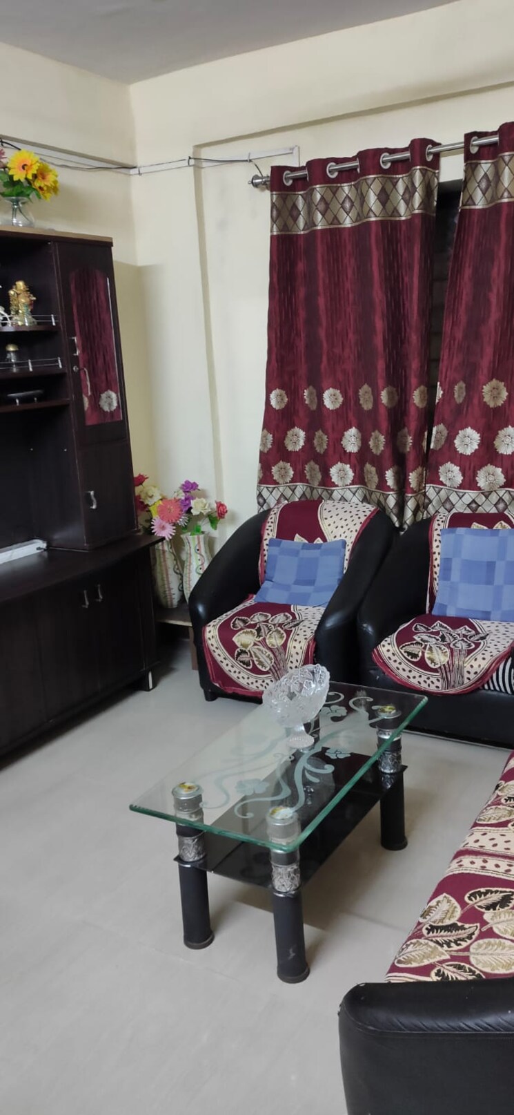 Living Room, sai-balaji 1 Bedroom 520 Sq.Ft. Apartment In Mundhwa Pune 7841122