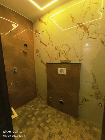 Bathroom in 3 BHK Builder Floor at Chattarpur – for Sale