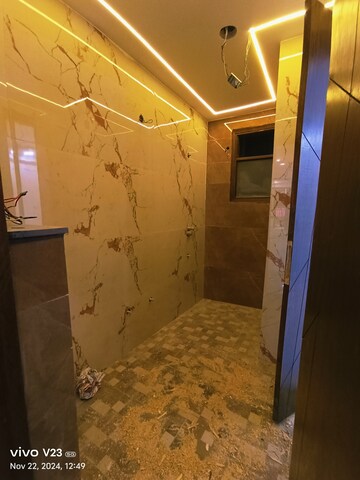Bathroom in 3 BHK Builder Floor at Chattarpur – for Sale