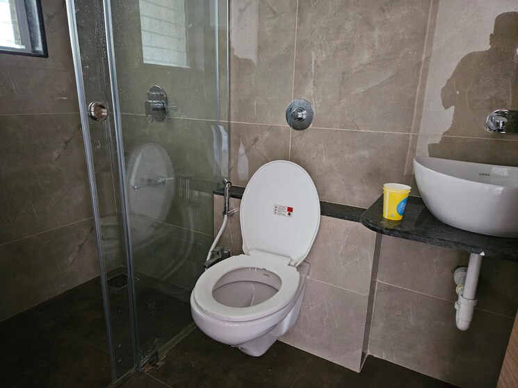 Attached Bathroom, sukhwani-skylines 2 Bedroom 800 Sq.Ft. Apartment In Wakad Pune 7841339