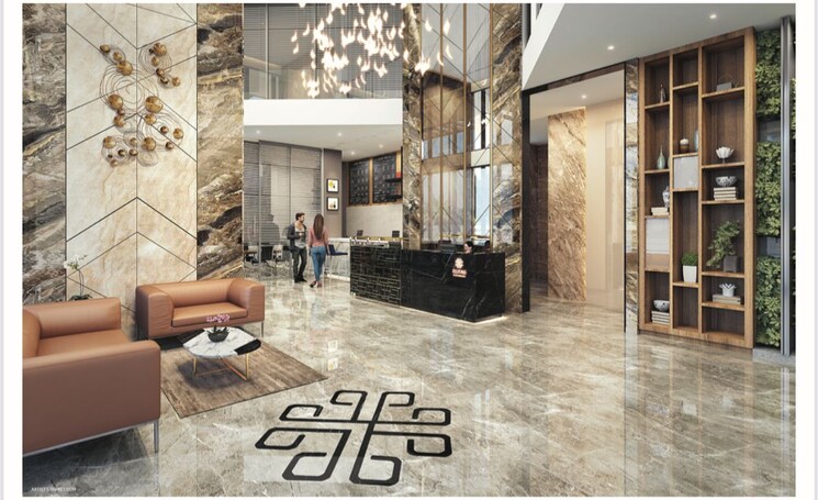 Living Room, eka-elitas 3 Bedroom 1249 Sq.Ft. Apartment In Kothrud Pune 7841548