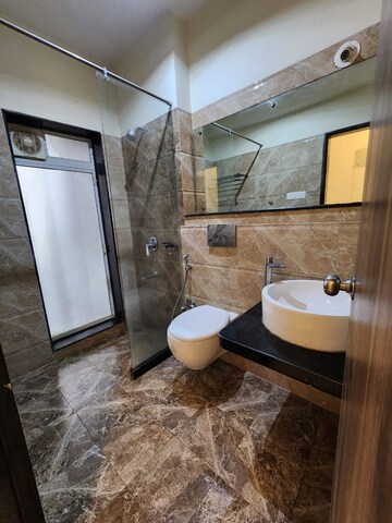 Bathroom in 2.5 BHK Apartment at Evershine Crown, Kandivali East – for Sale