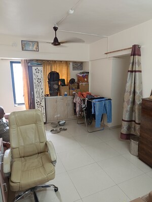 Living Room in 1 BHK Apartment at Safal Complex, Nerul – for Rent