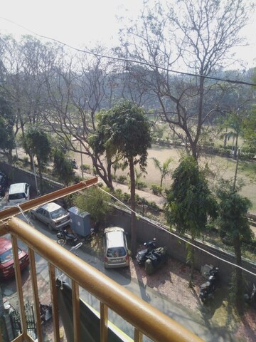 Balcony in 2 BHK Apartment at Dhawal Giri Apartment, Sector 34 – for Sale