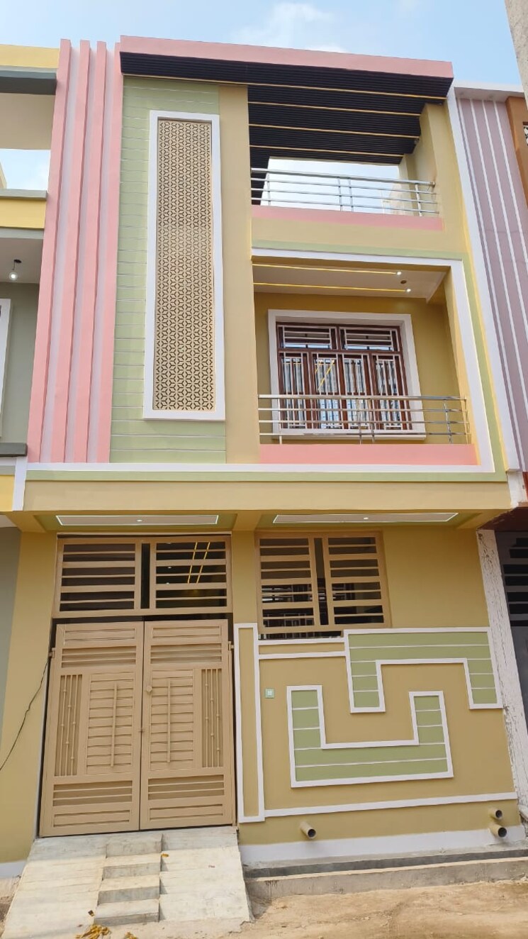 Exterior View, upavp-amrapali-enclave 3 Bedroom 730 Sq.Ft. Independent House In Dubagga Lucknow 7842291